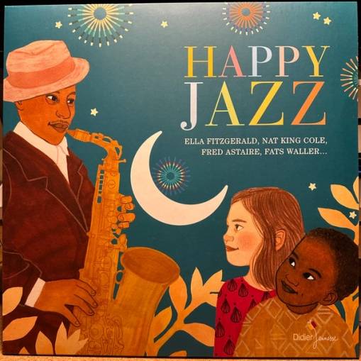 Okładka Ella Fitzgerald Nat King Cole Fred Astaire - Happy Jazz LP