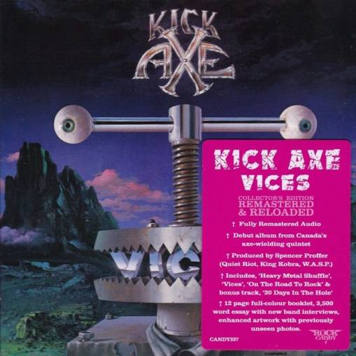 Okładka Kick Axe - Vices