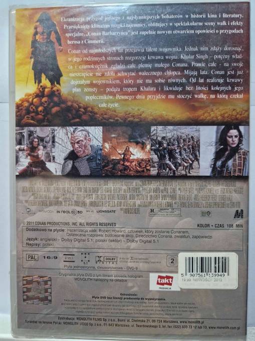 Conan Barbarzyńca (DVD)