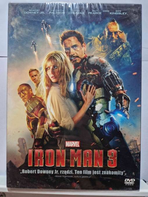 Okładka Shane Black - Iron Man 3 (DVD)