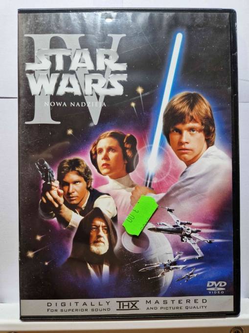 Okładka George Lucas - Gwiezdne Wojny Nowa nadzieja (DVD) [NM]