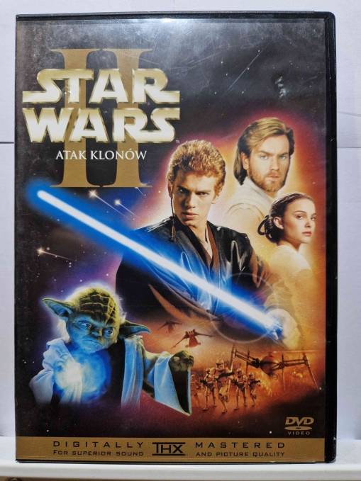 Okładka George Lucas - Gwiezdne Wojny Atak Klonów (DVD) [NM]