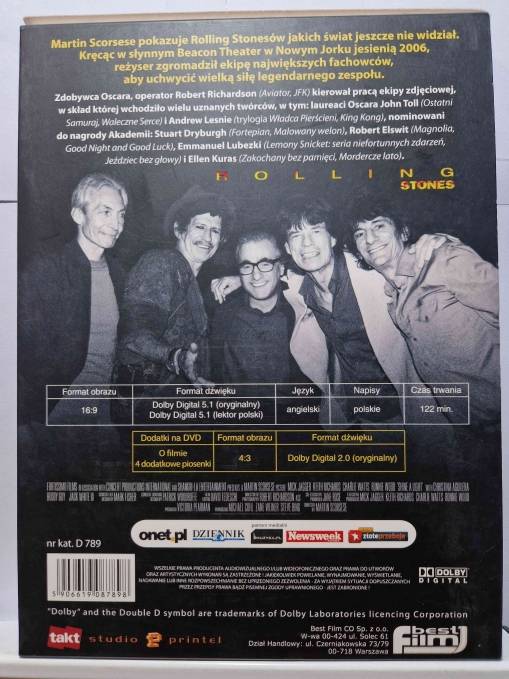 Rolling Stones w Blasku Świateł (DVD) [NM]