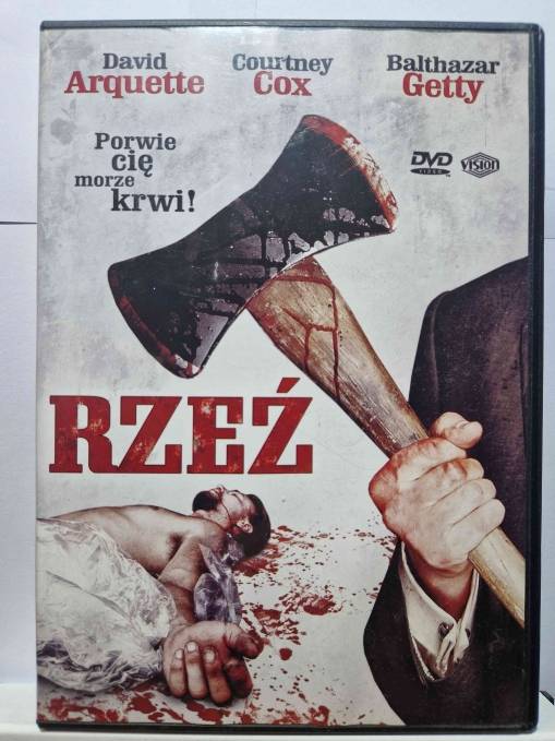 Okładka DAVID ARQUETTE - Rzeź (DVD) [NM]