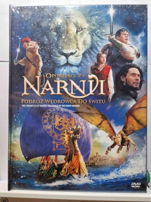 Okładka Michael Apted - Opowieści z Narnii: Podróż Wędrowca do Świtu (DVD)