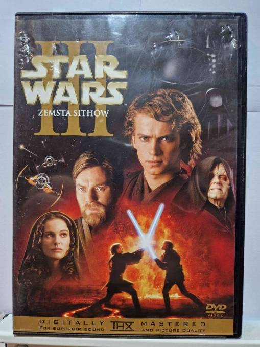 Okładka George Lucas - Gwiezdne Wojny Zemsta Sithów (DVD) [NM]