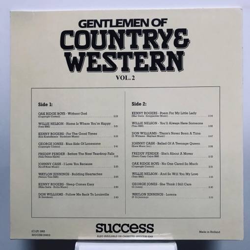 Gentlemen Of Country & Western - Vol. 2  [EX]
