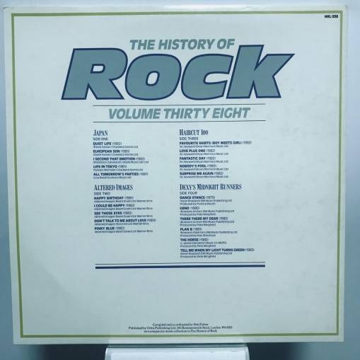 The History Of Rock (Volume Thirty Eight) [EX]
