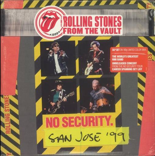 Okładka ROLLING STONES - FROM THE VAULT: NO SECURITY - SAN JOSE 1999 3LP