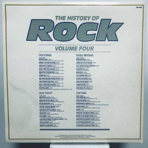 The History Of Rock (Volume Four) [EX]