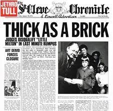 Okładka JETHRO TULL - THICK AS A BRICK