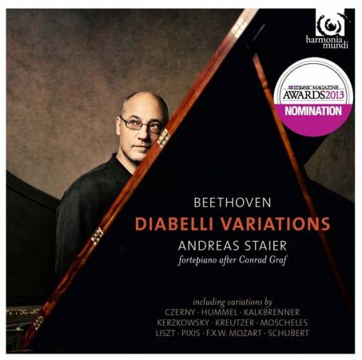 Okładka Beethoven - Diabelli Variations Staier