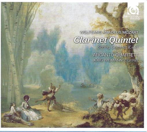 Okładka Mozart - Clarinet Quintet Arcanto Quartett