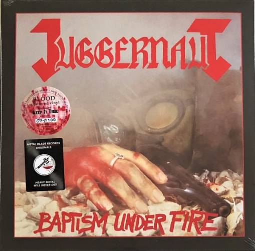 Okładka Juggernaut - Baptism Under Fire LP