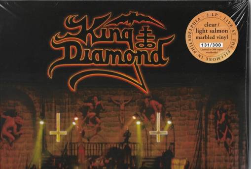 Okładka King Diamond - Songs For The Dead Live Black LP