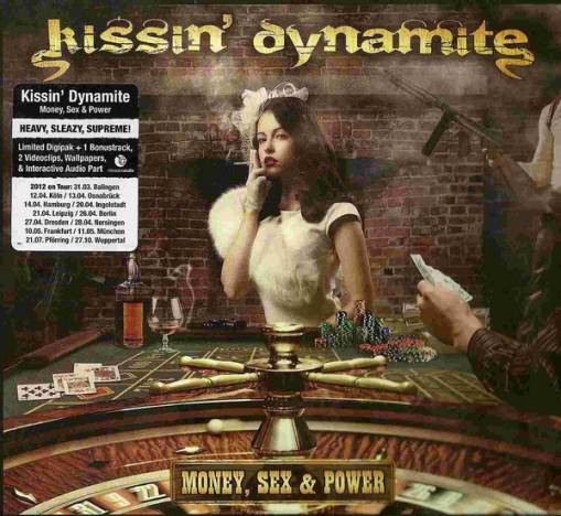 Okładka Kissin Dynamite - Money Sex & Power Limited Edition