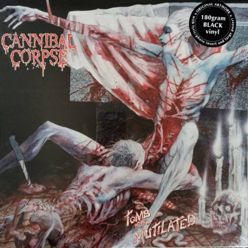 Okładka Cannibal Corpse - Tomb Of The Mutilated Lp