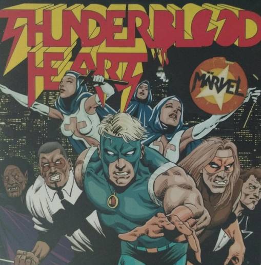 Okładka Marvel - Thunderblood Heart
