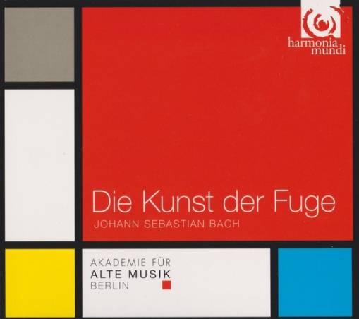 Okładka Bach - Die Kunst Der Fuge Akademie Fur Alte Musik Berlin