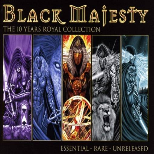 Okładka Black Majesty - The 10 Years Royal Collection