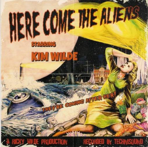 Okładka Kim Wilde - Here Come The Aliens LP