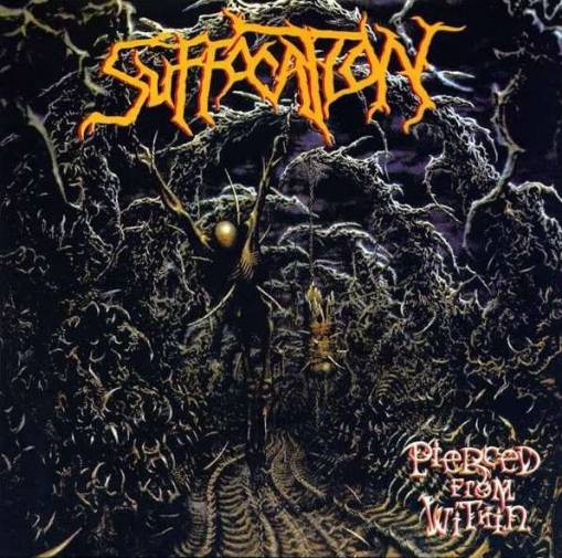 Okładka Suffocation - Pierced From Within Orange Lp