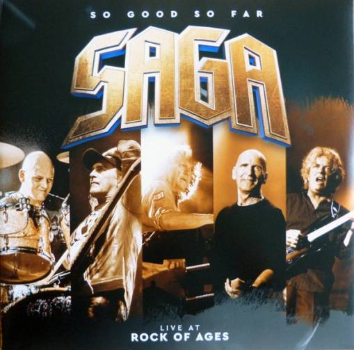 Okładka Saga - So Good So Far - Live At Rock Of Ages LP