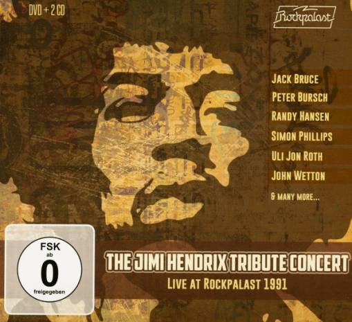 Okładka V/A - The Jimi Hendrix Tribute Concert Live At Rockpalast 1991 CDDVD