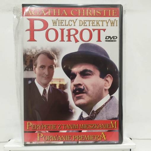 Okładka Agatha Christie - Poirot: PERYPETIE Z TANIM MIESZKANIEM - PORWANIE PREMIERA