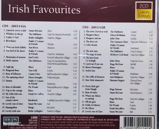 Irish Favourites 2CD Luxury Edition [EX]