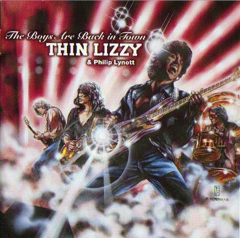 Okładka Thin Lizzy - The Boys Are Back In Town [EX]