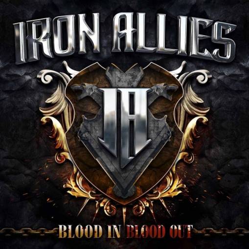 Okładka Iron Allies - Blood In Blood Out LP BLACK
