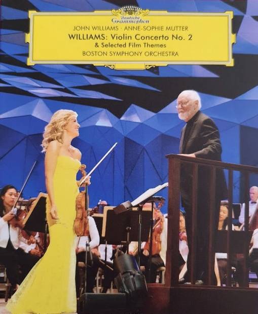 Okładka ANNE SOPHIE MUTTER - WILLIAMS: VIOLIN CONCERTO NO.2 & SELECTED FILM THEMES (DELUXE)