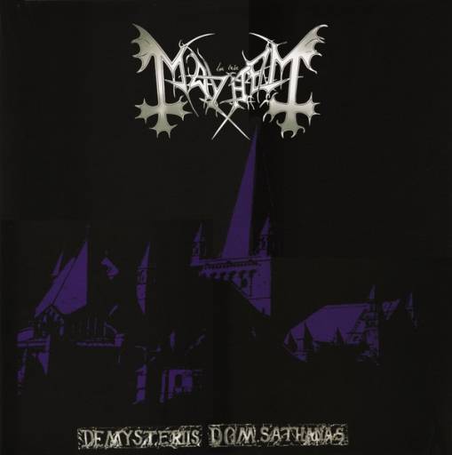 Okładka Mayhem - De Mysteriis Dom Sathanas Lp