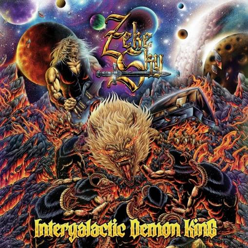 Okładka ZEKE SKY - ZEKE SKY - INTERGALACTIC DEMON KING (CD-DIGIPAK)