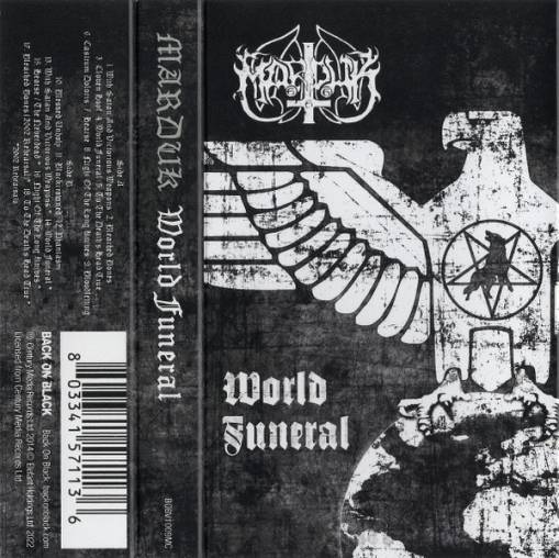 Okładka Marduk - World Funeral CASSETTE