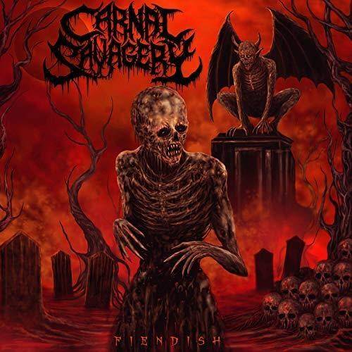 Okładka Carnal Savagery - Fiendish