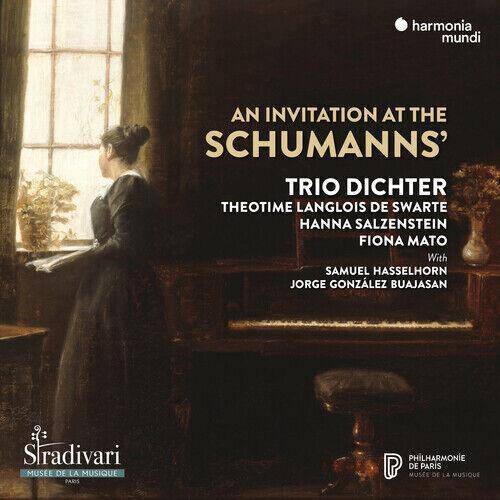 Okładka Schumann - An Invitation At The Schumanns Trio Dichter De Swarte Salzenstein Mato