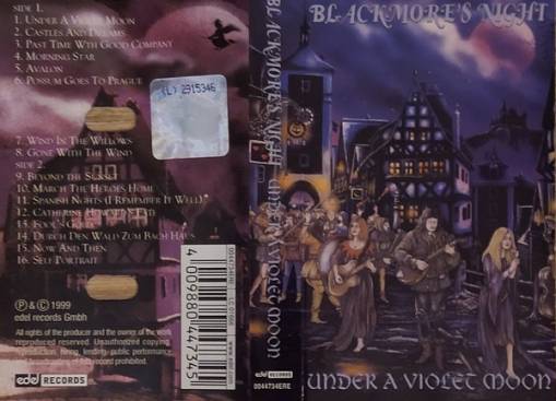 Okładka Blackmore's Night - Under A Violet Moon (MC) [NM]