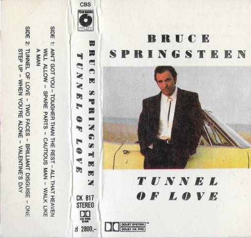 Okładka Bruce Springsteen - Tunnel Of Love (MC) [EX]