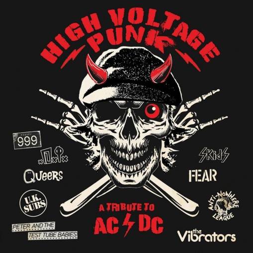 Okładka V/A - High Voltage Punk - A Tribute To AC/DC