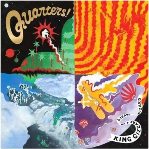 Okładka King Gizzard & The Lizard Wizard - Quarters LP AUDIOPHILE