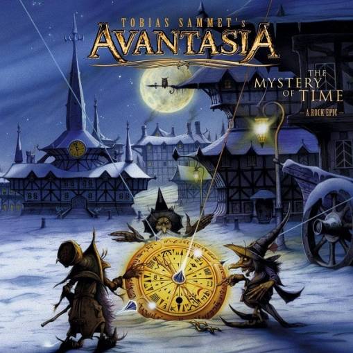 Okładka Avantasia - The Mystery Of Time LP RED GOLD