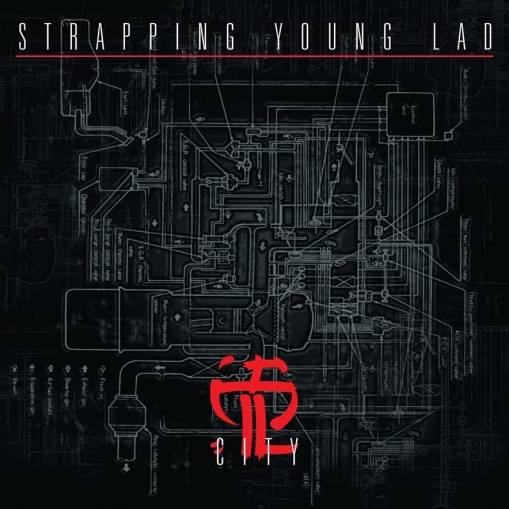 Okładka Strapping Young Lad - City LP SILVER