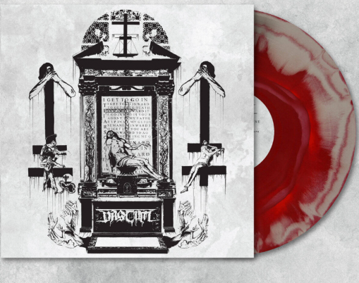 Okładka Vastum - Inward To Gethsemane LP RED SILVER