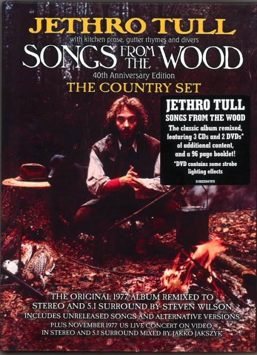 Okładka JETHRO TULL - SONGS FROM THE WOOD – 40TH ANNIVERSARY EDITION (3CD+2DVD)