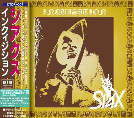 Okładka Siax - Inquisition (JAPAN OBI)