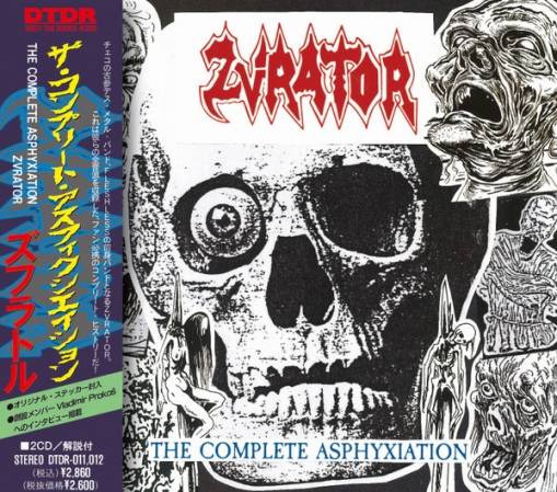 Okładka Zvrator - The Complete Asphyxiation (JAPAN OBI)