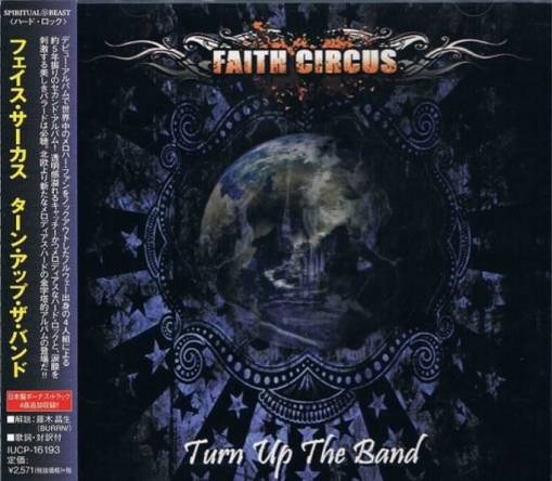 Okładka Faith Circus - Turn Up The Band (JAPAN OBI)