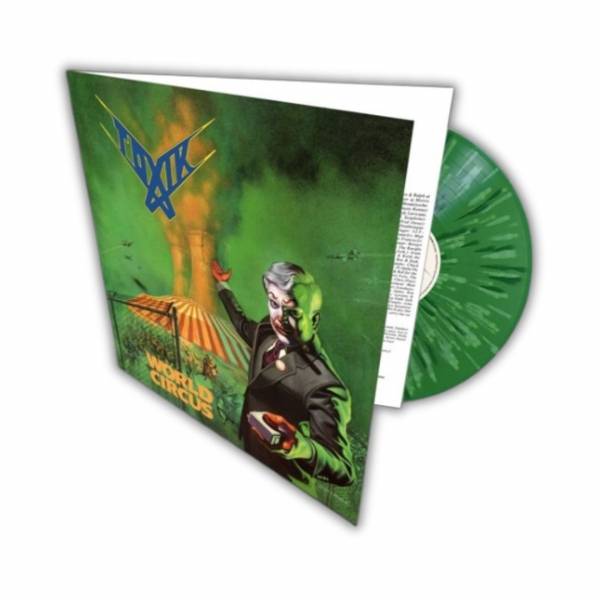 Okładka Toxik - World Circus LP SPLATTER